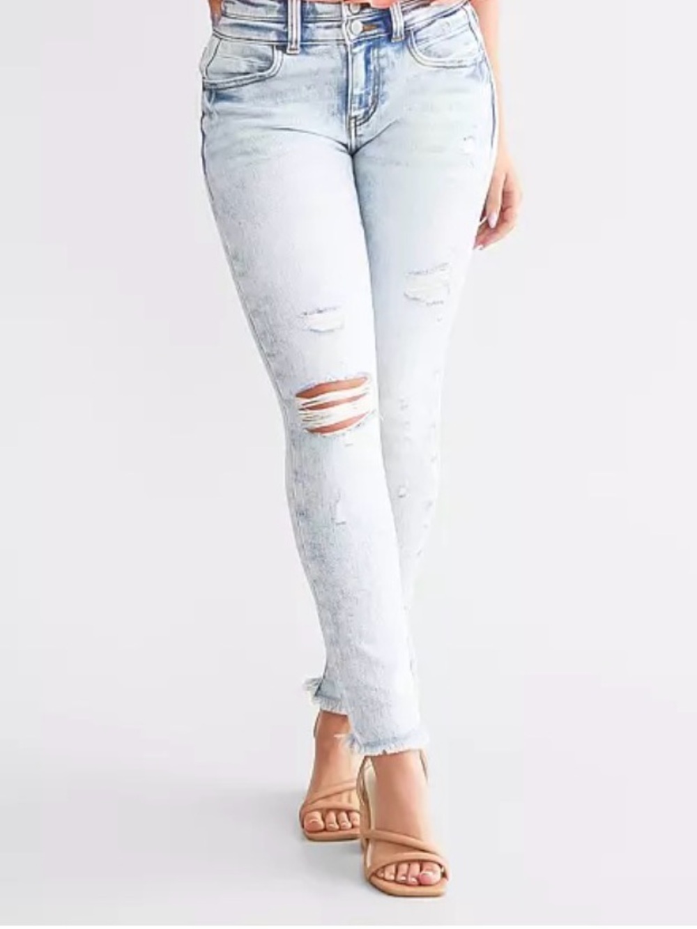 KanCan Mid-Rise Ankle Skinny Stretch Jean 11/29